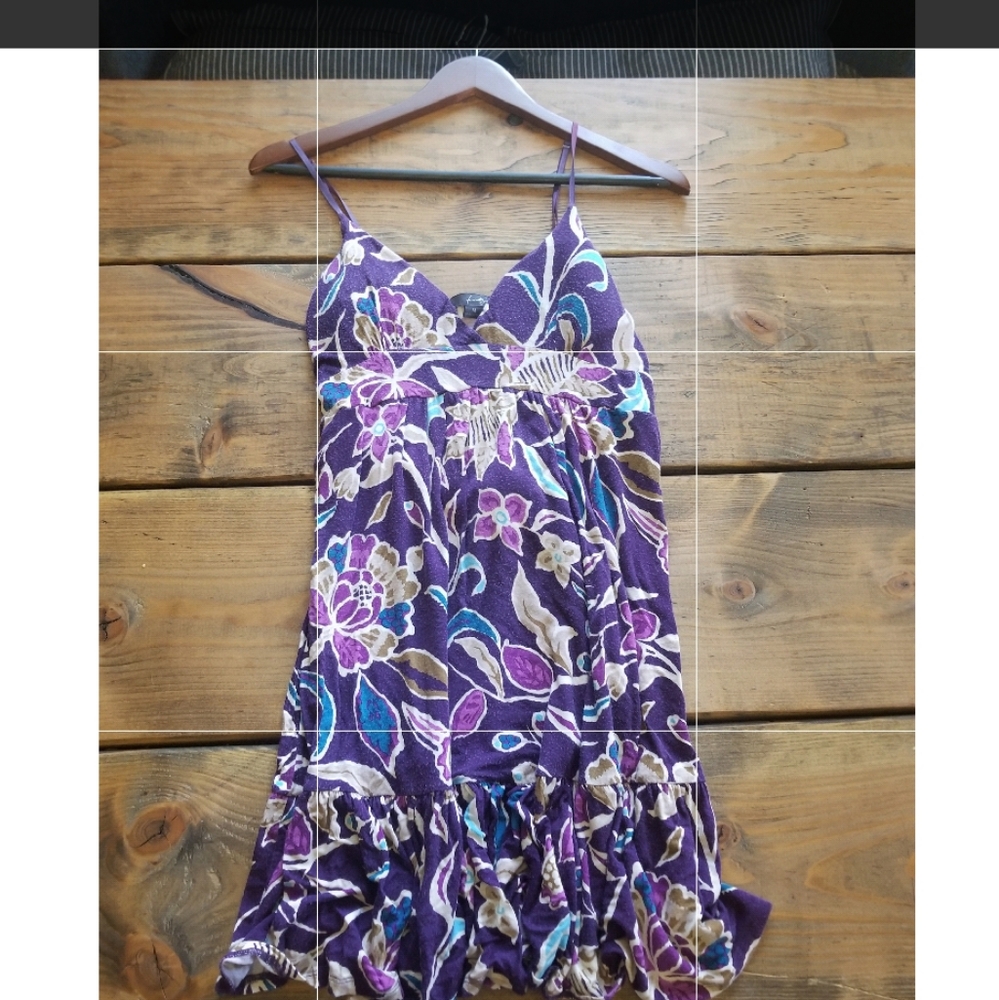 Floral Purple Dress
